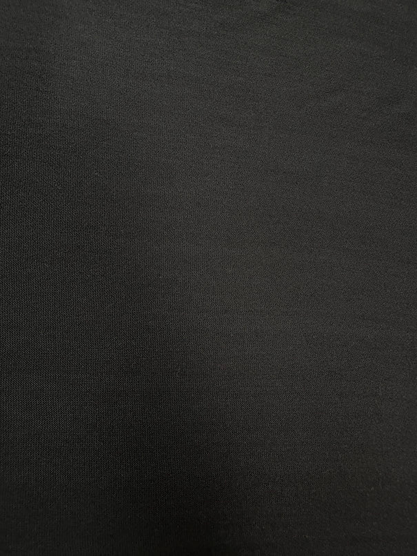 Metal Gray Solid Rayon Spandex Jersey Knit Fabric - Image 2