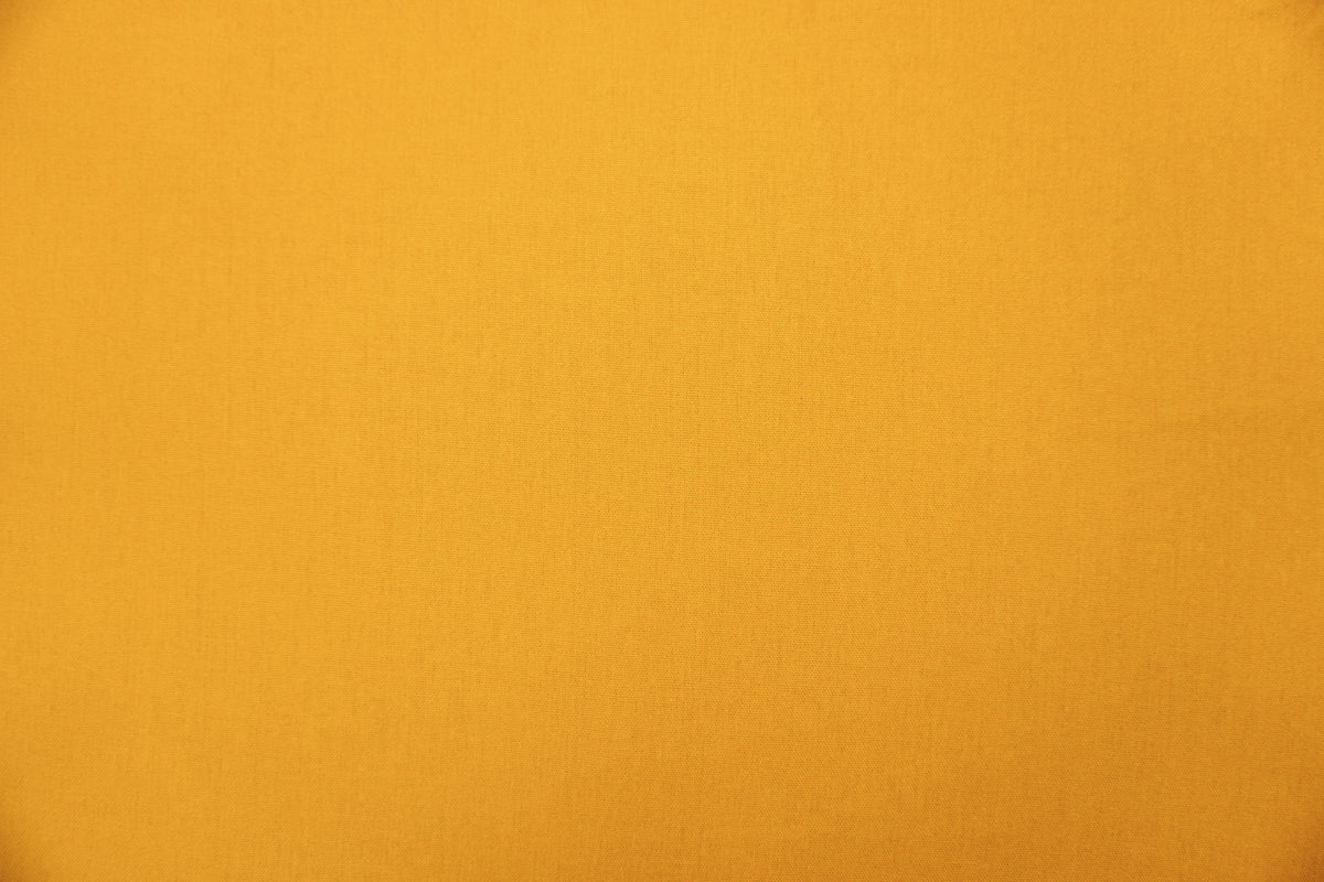 Mustard Yellow Washed Rayon Linen Solid Reorderable Woven Fabric - Image 4
