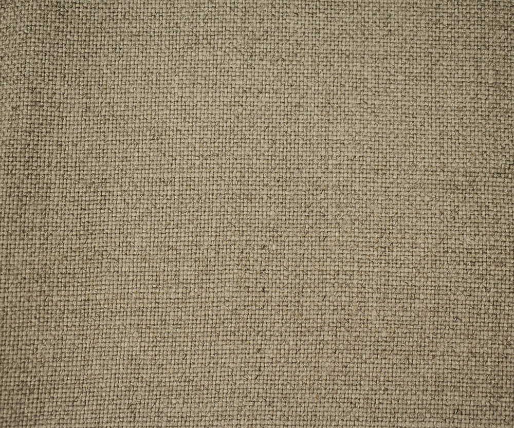 Natural Beige Moygashel Solid Woven Irish Linen Home Decorating Fabric - Image 4