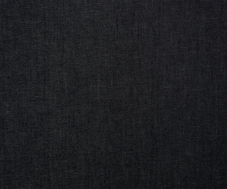 Navy 11 oz. Cotton Blend Stretch Denim Twill Woven Fabric - Image 2