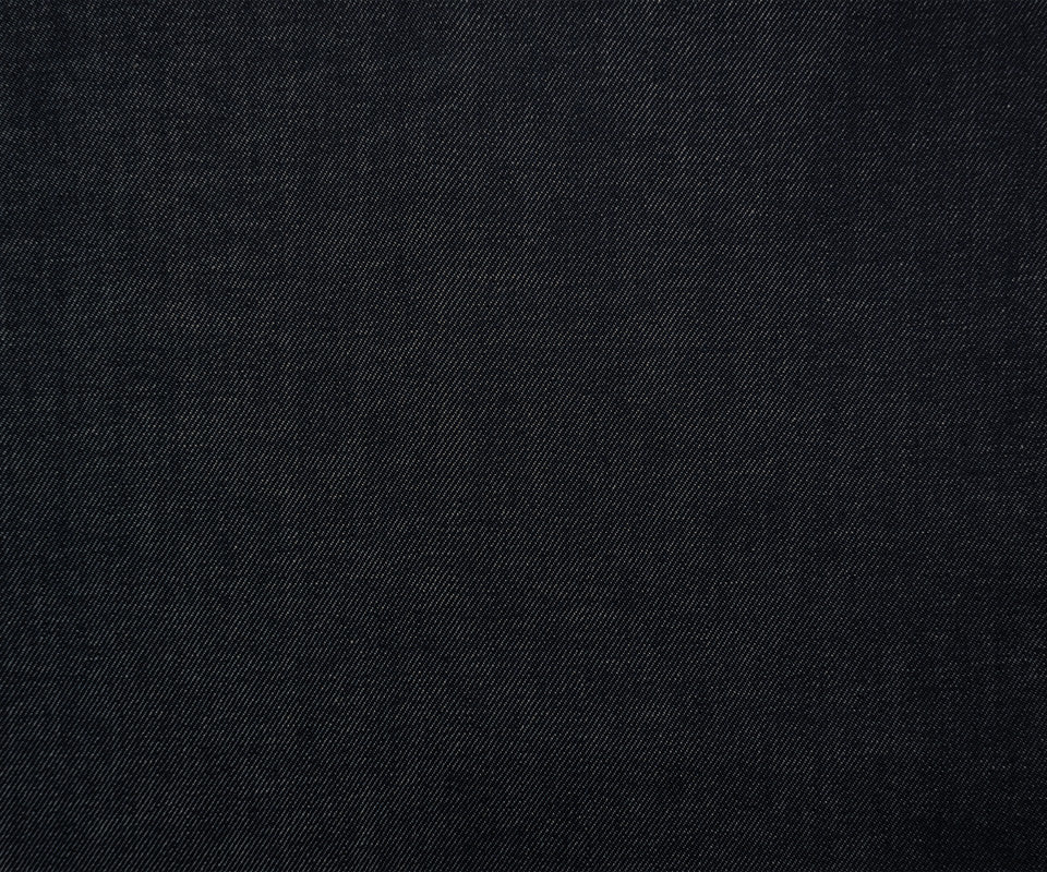 Navy Blue 11 oz. Cotton Blend Stretch Denim Twill Woven Fabric - Image 2