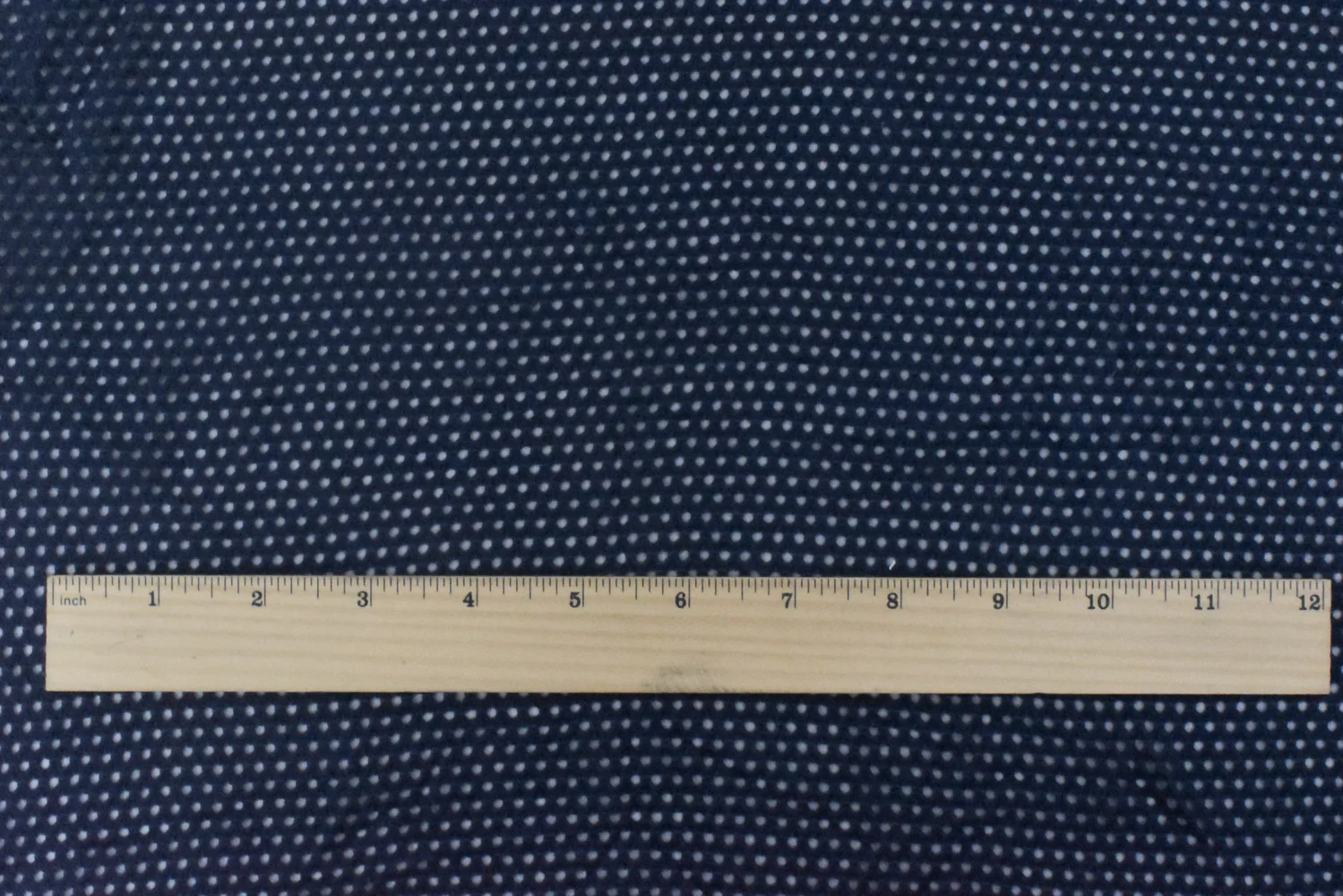 Navy Blue Solid Stretch Spandex Polyester Athletic Mesh Knit Fabric - Image 4