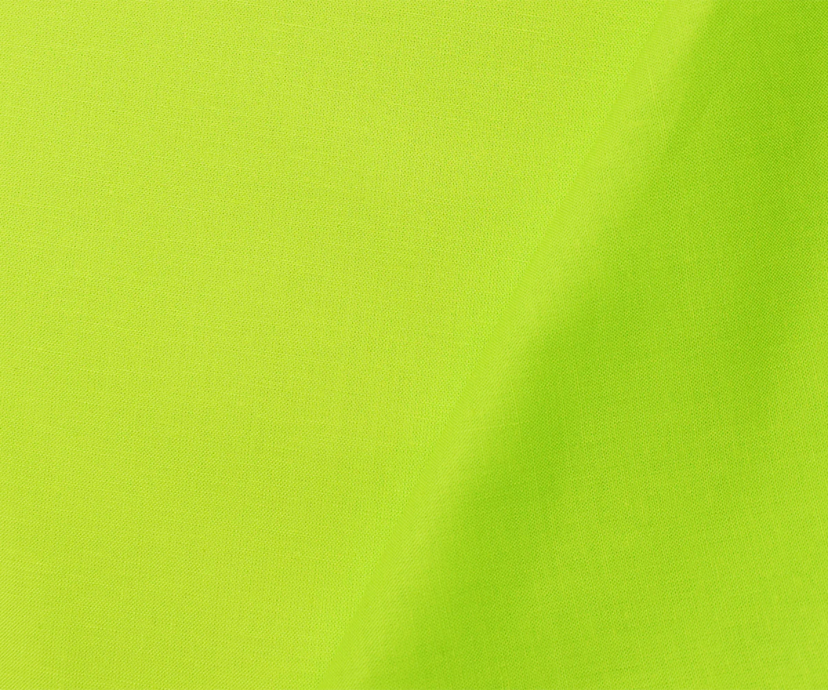 Neon Green Cotton Solid Quality Quilting Woven 10 YD Bolt Fabric - Image 2