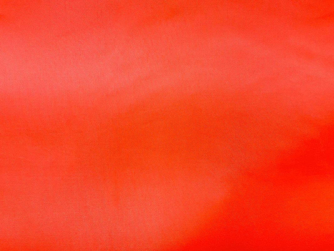 Neon Orange Poly China Silk Solid Lining Woven Fabric - Image 3