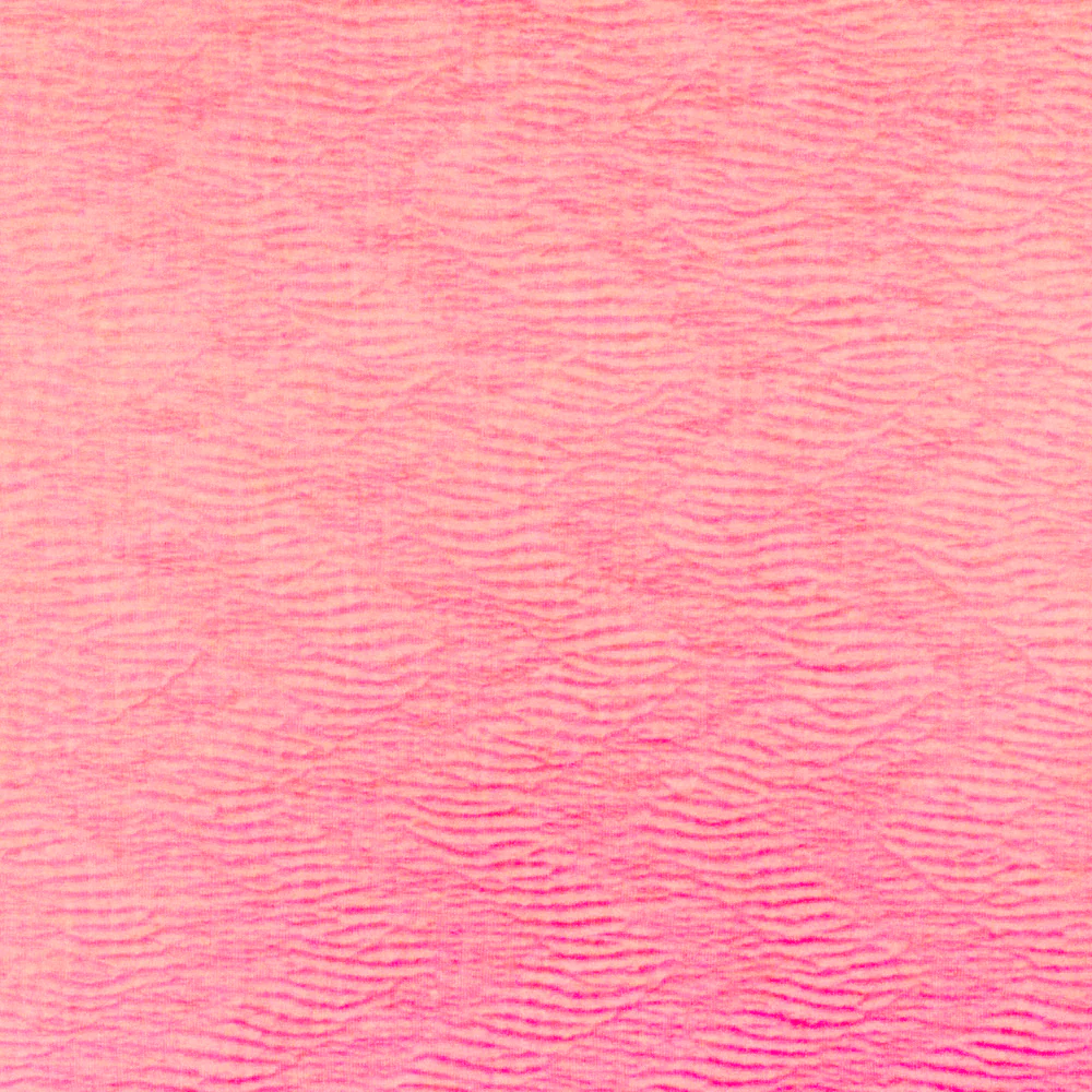 Neon Pink Crinkle Stretch Plisse Polyspan Jersey Knit Fabric - Image 7