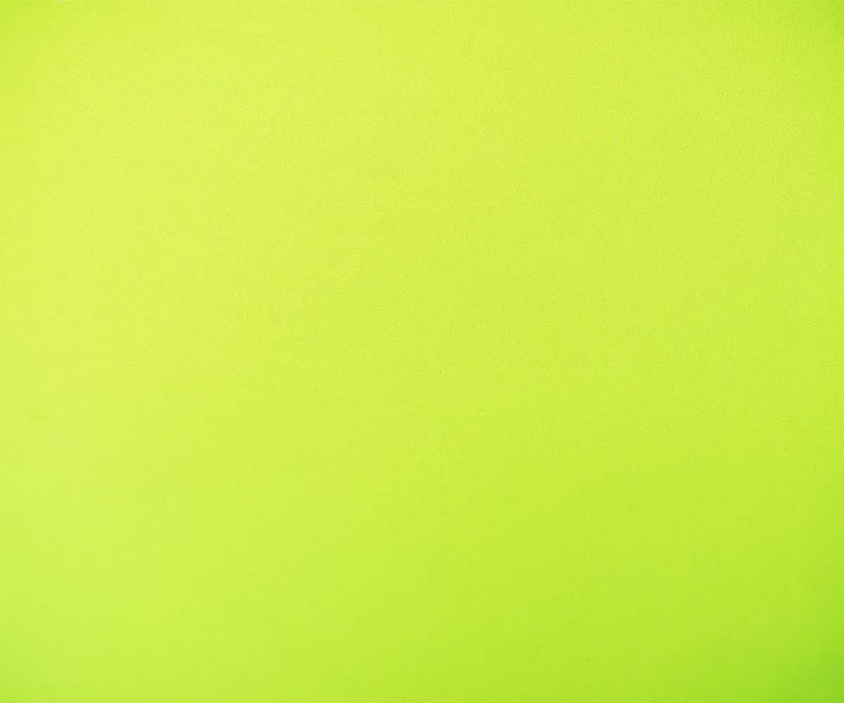 Neon Yellow Poly Stretch Spandex Lamour Solid Satin Woven Fabric - Image 4