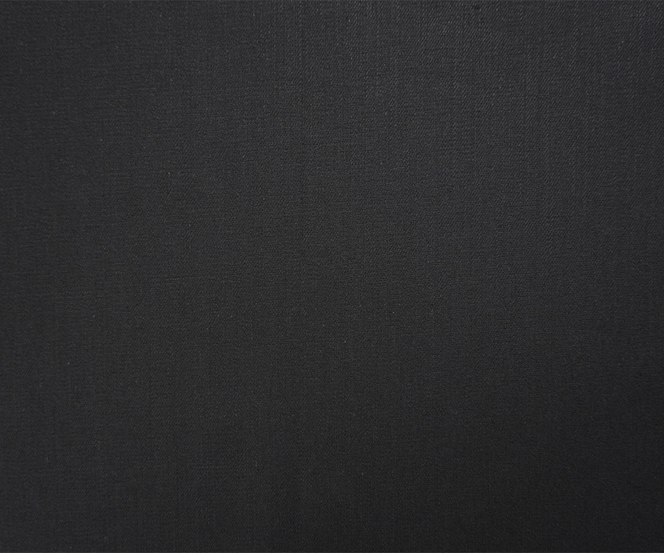 Night Black 9 oz. Cotton Blend Stretch Twill Denim Woven Fabric - Image 3