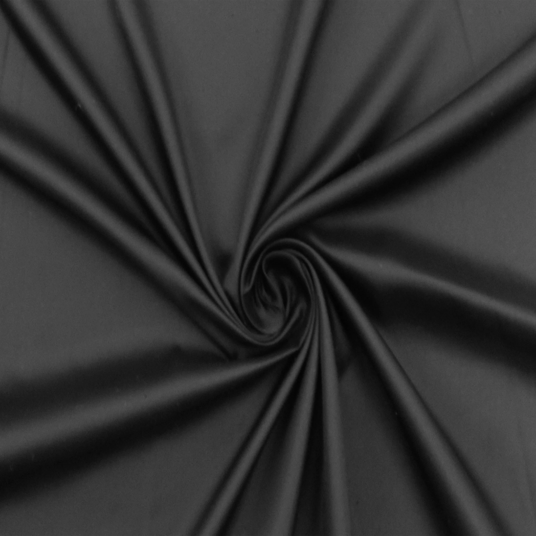 Off Black Solid Nylon Lining Fabric
