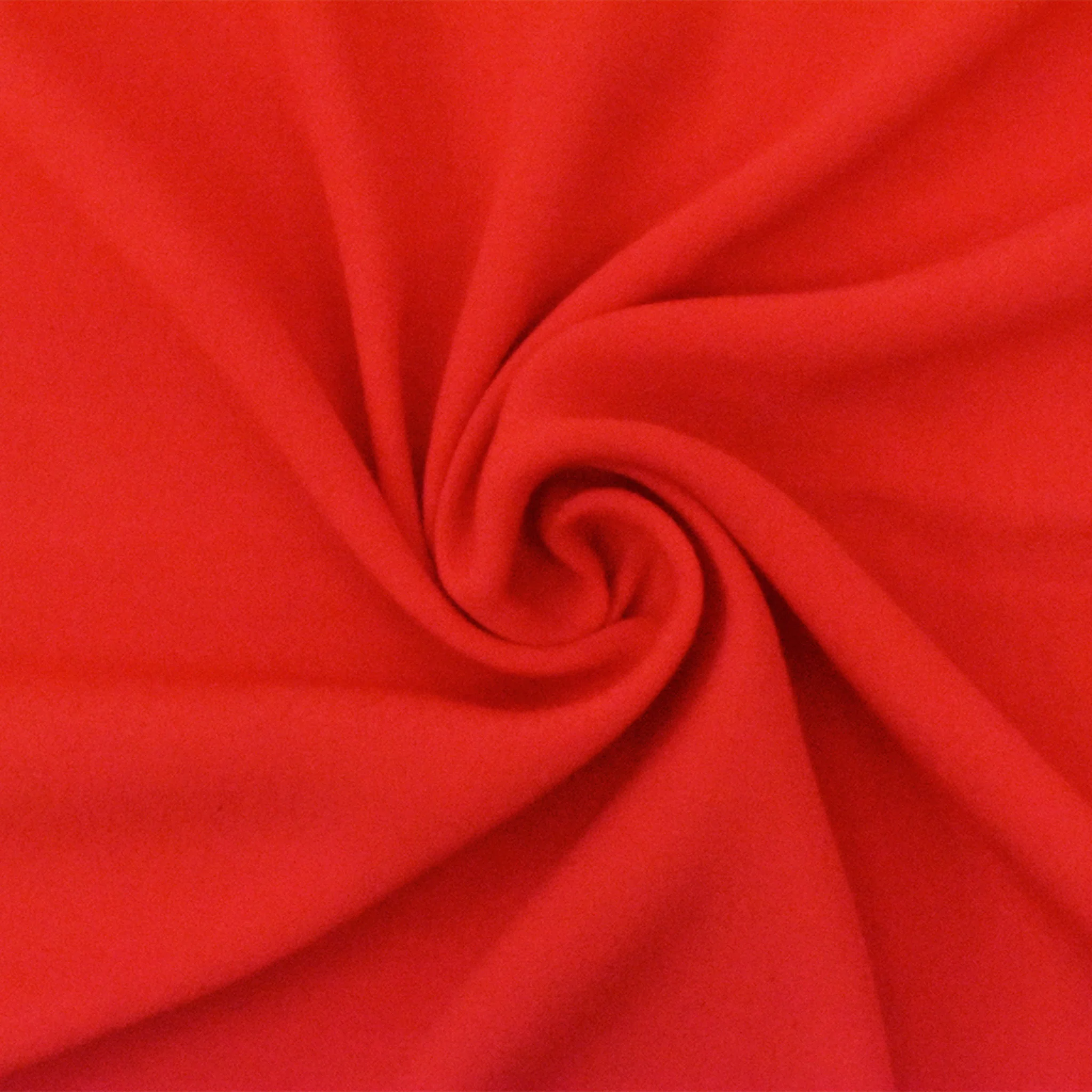 Orange Famous Designer Pebble Viscose Crepe Faille Woven Fabric - Image 3