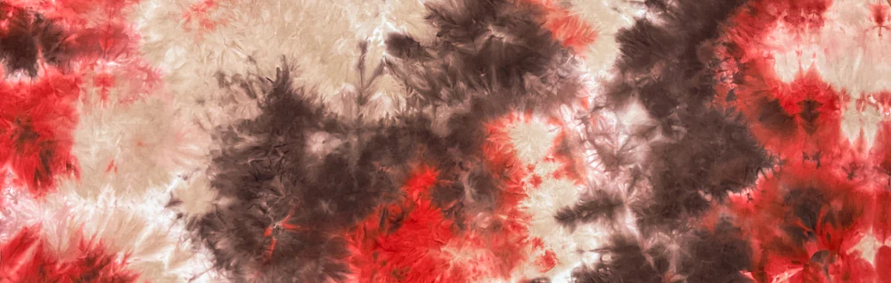 Orange-Multi Poly Stretch Spandex Tie Dye Double Brushed Jersey Knit Fabric - Image 4