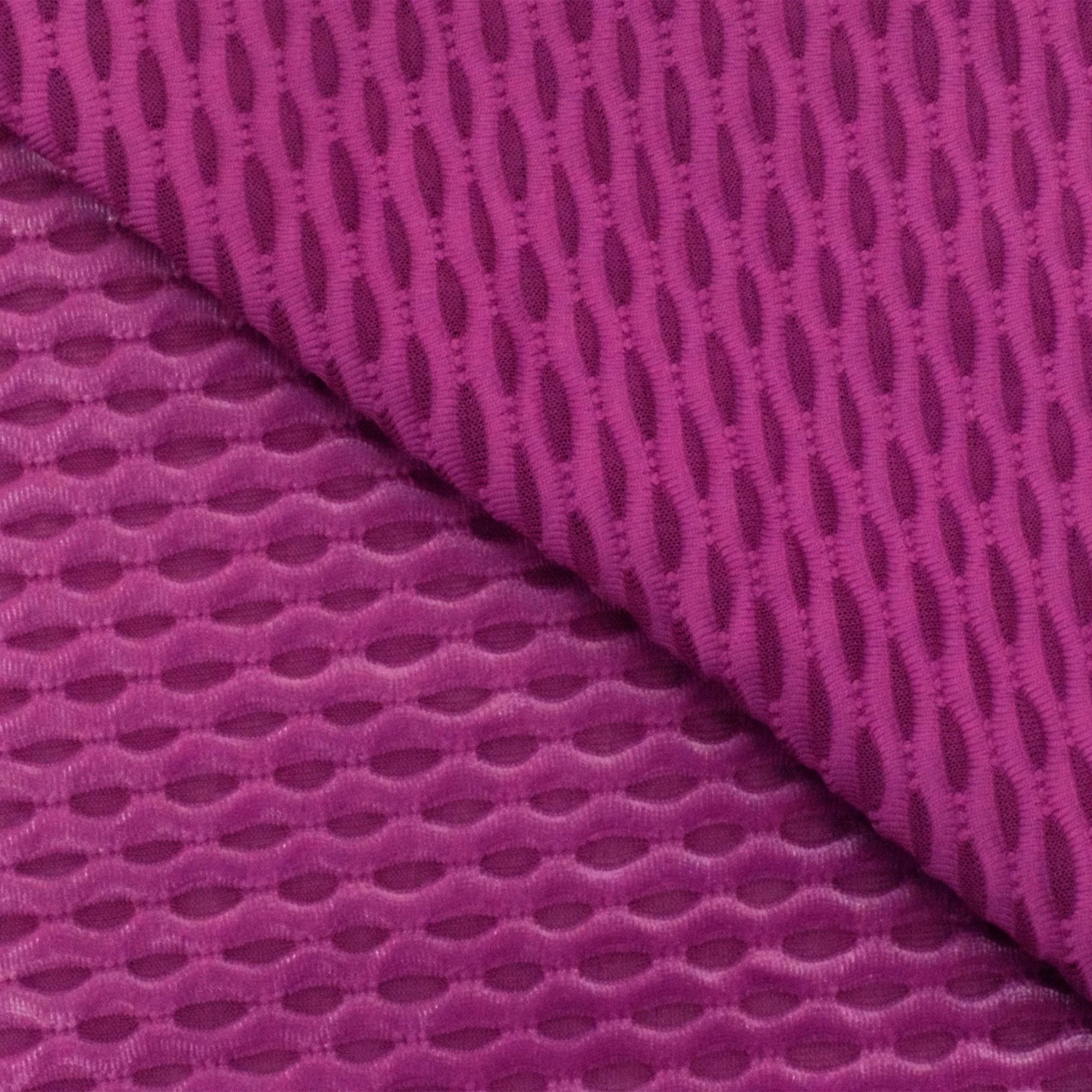 Orchid Purple Famous Maker Stretch Mesh Yoga Activewear Fabric - Image 3