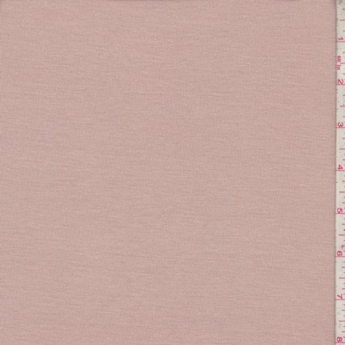 Pale Blush Pink Interlock Knit Fabric