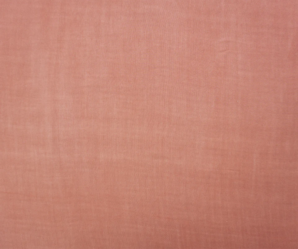 Peach Pink Rayon Solid Challis Woven Fabric - Image 4