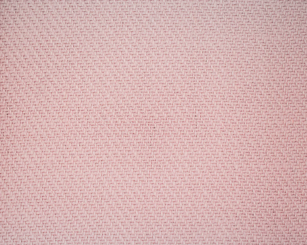 Pink Moygashel Twill Irish Linen Solid Woven Home Decorating Fabric - Image 4