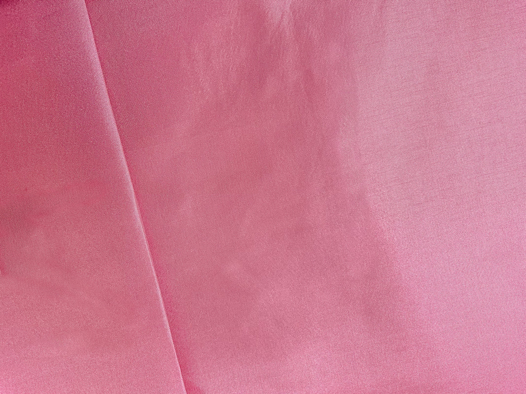 Pink Poly China Silk Solid Lining Woven Fabric - Image 2