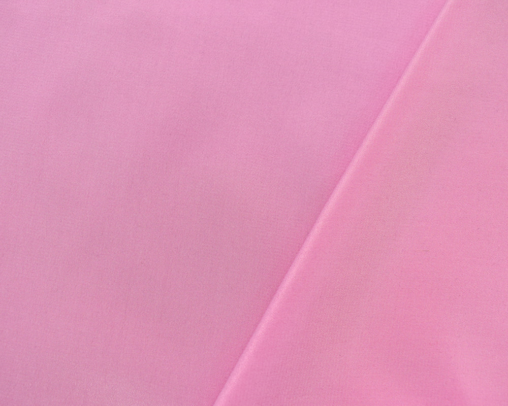 Pink Silk Famous Designer Crepe De Chine Woven Fabric - Image 2