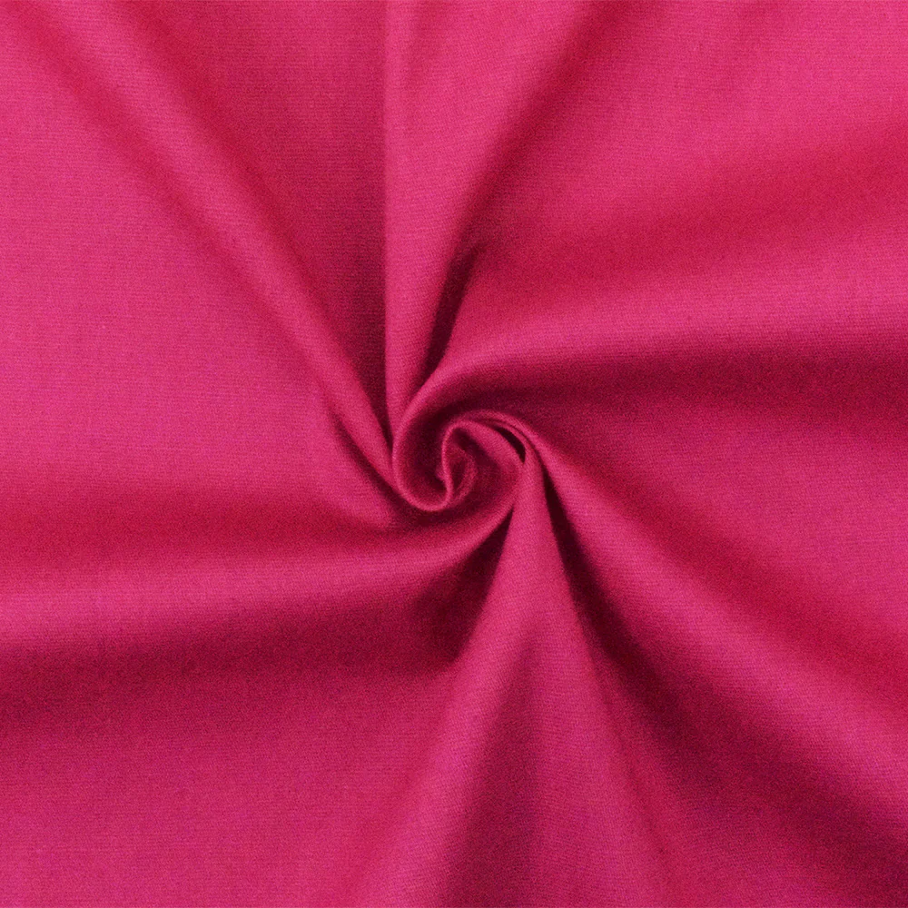 Pink Solid Cotton Stretch Spandex Poplin Woven Fabric - Image 3