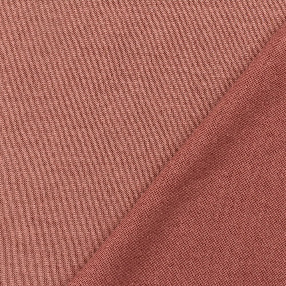 Pink Solid Stretch Jersey Knit Fabric - Image 2