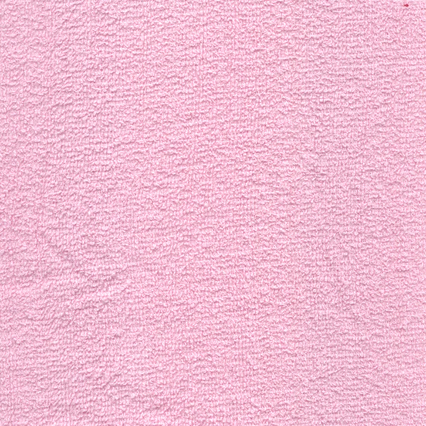 Pink Terry Cloth Fabric - Reorderable
