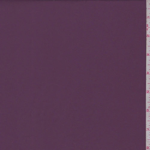 Plum Purple Charmeuse Fabric