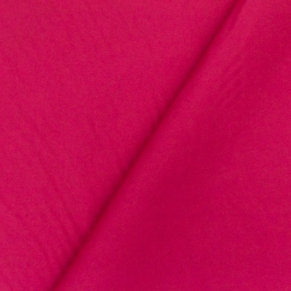 Queen Pink Solid Stretch Cotton Poplin Woven Fabric - Image 4