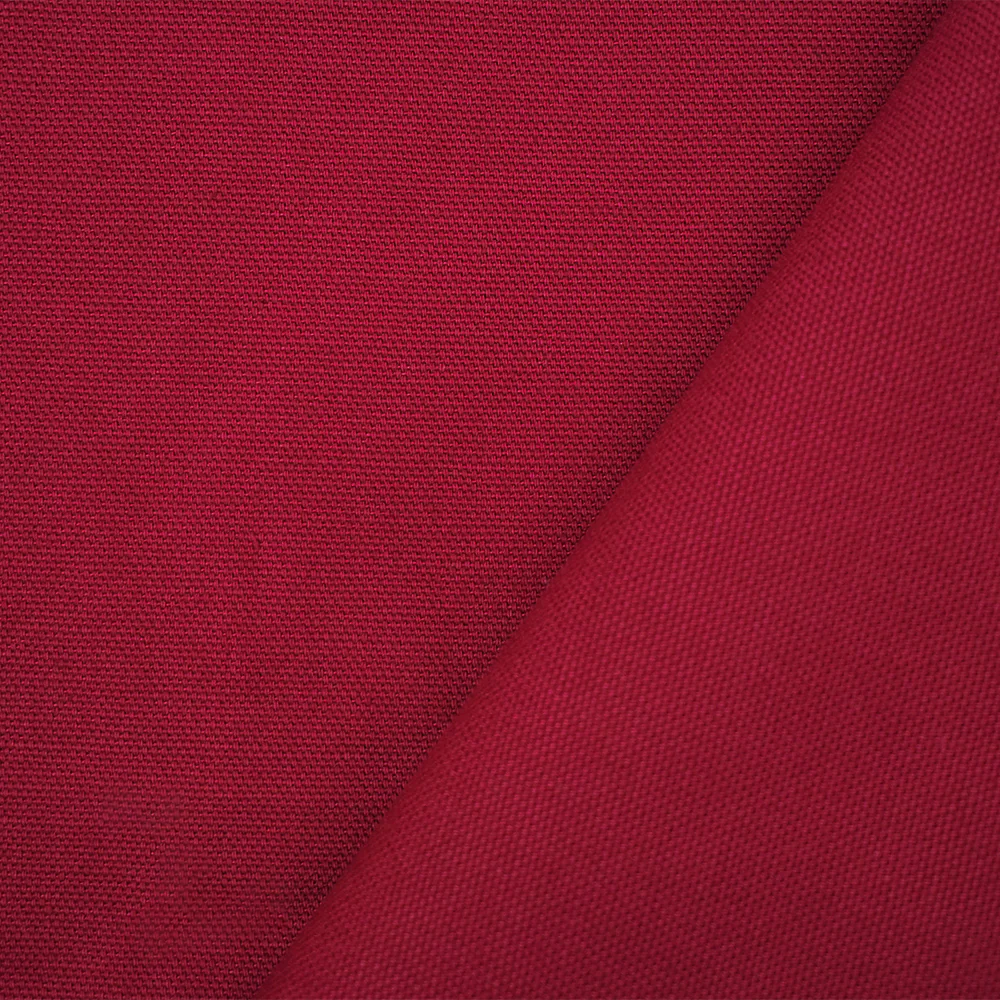 Red 8 oz. Solid Cotton Canvas Woven Fabric