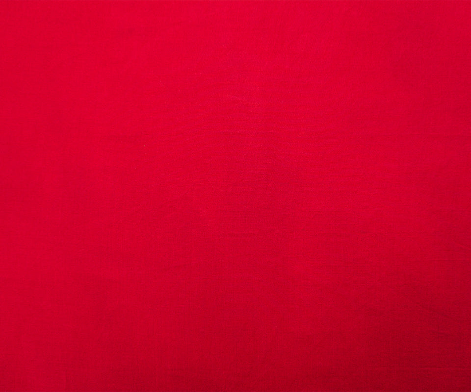 Red Rayon Solid Challis Woven Fabric - Image 4