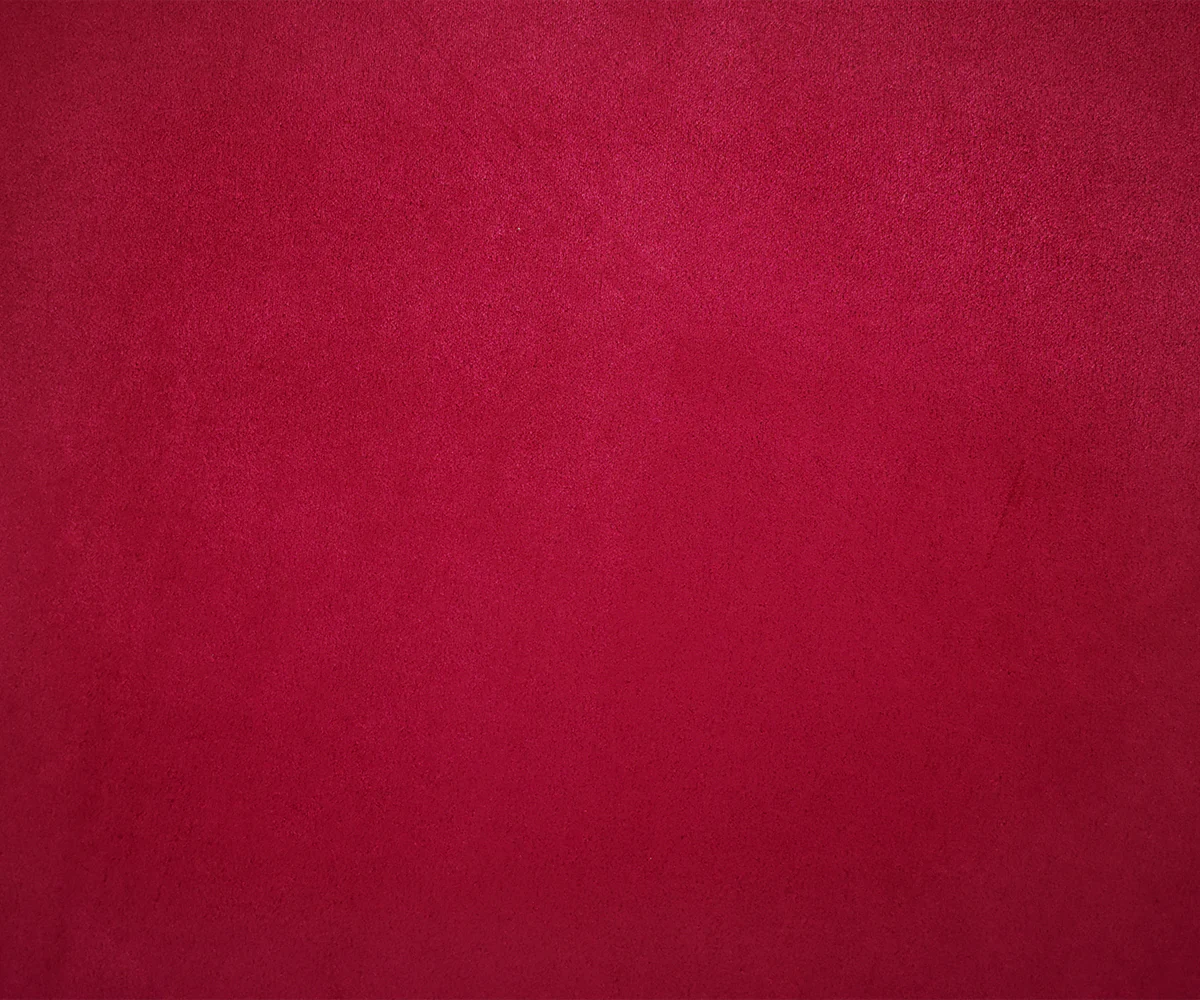 Red Stretch Spandex Solid Microsuede Knit Fabric - Image 3