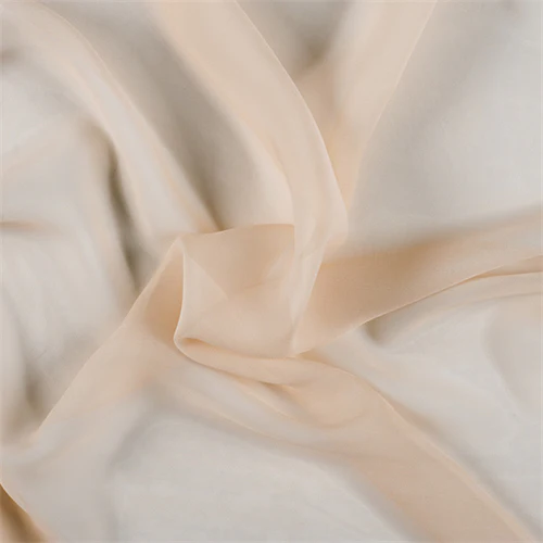 Runway Silks Bisque Silk Chiffon Fabric - Reorderable