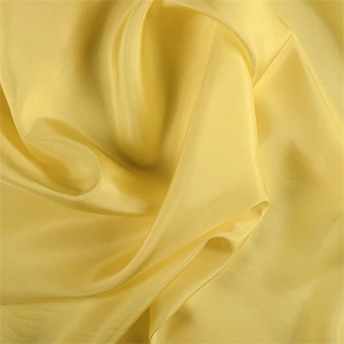 Runway Silks Bright Yellow Silk Habotai Fabric - Reorderable