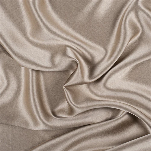 Runway Silks Bronze Silk Crepe Back Satin Fabric - Reorderable
