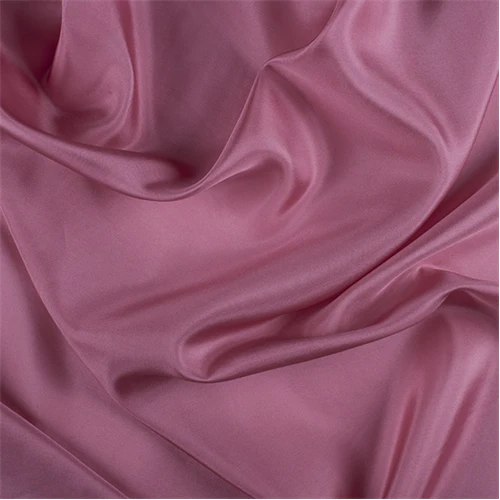 Runway Silks Carnation Pink Silk Crepe de Chine Fabric - Reorderable