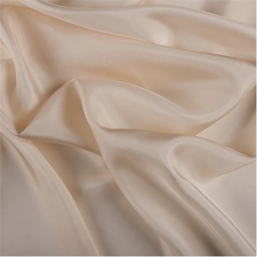 Runway Silks Champagne Silk Crepe de Chine Fabric - Reorderable