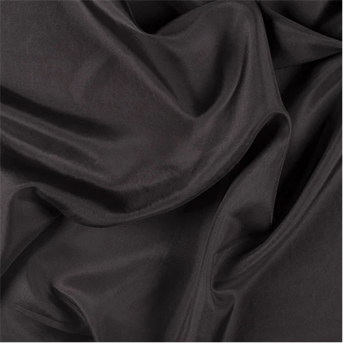 Runway Silks Espresso Silk Crepe de Chine Fabric - Reorderable