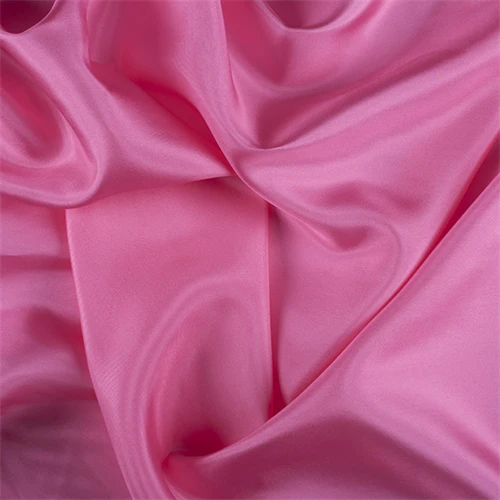 Runway Silks Hot Pink Silk Habotai Fabric - Reorderable