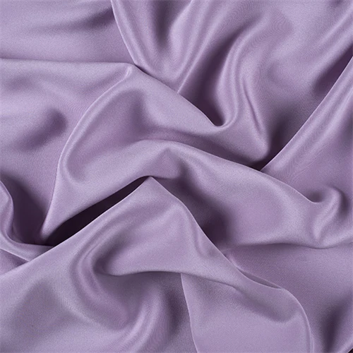 Runway Silks Lavender 4 Ply Silk Crepe Fabric - Reorderable