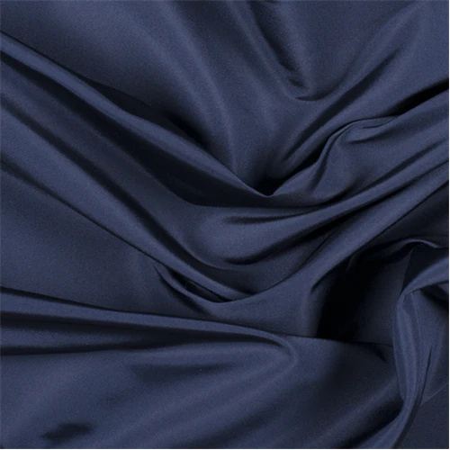 Runway Silks Navy Silk Faille - Reorderable