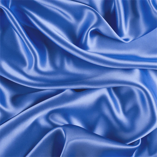 Runway Silks Periwinkle Silk Charmeuse Fabric - Reorderable