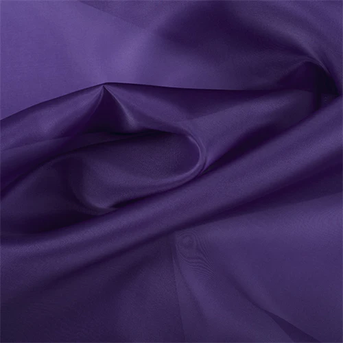 Runway Silks Purple Silk Organza Fabric - Reorderable
