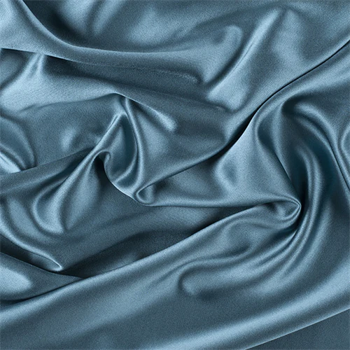 Runway Silks Seafoam Silk Crepe Back Satin Fabric - Reorderable