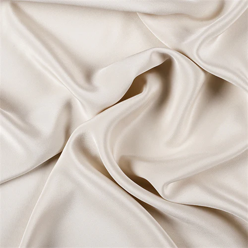 Runway Silks Soft Yellow 4 Ply Silk Crepe Fabric - Reorderable