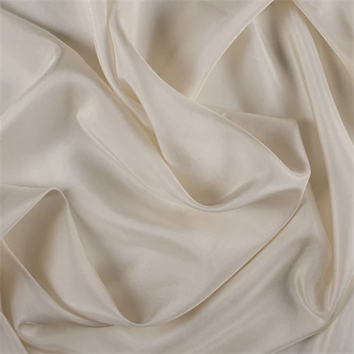 Runway Silks Soft Yellow Silk Habotai Fabric - Reorderable