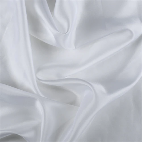 Runway Silks White Silk Habotai Fabric - Reorderable