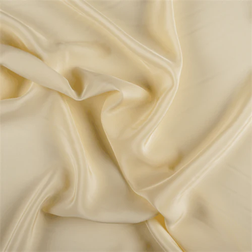 Runway Silks Yellow Silk Crepe de Chine Fabric - Reorderable