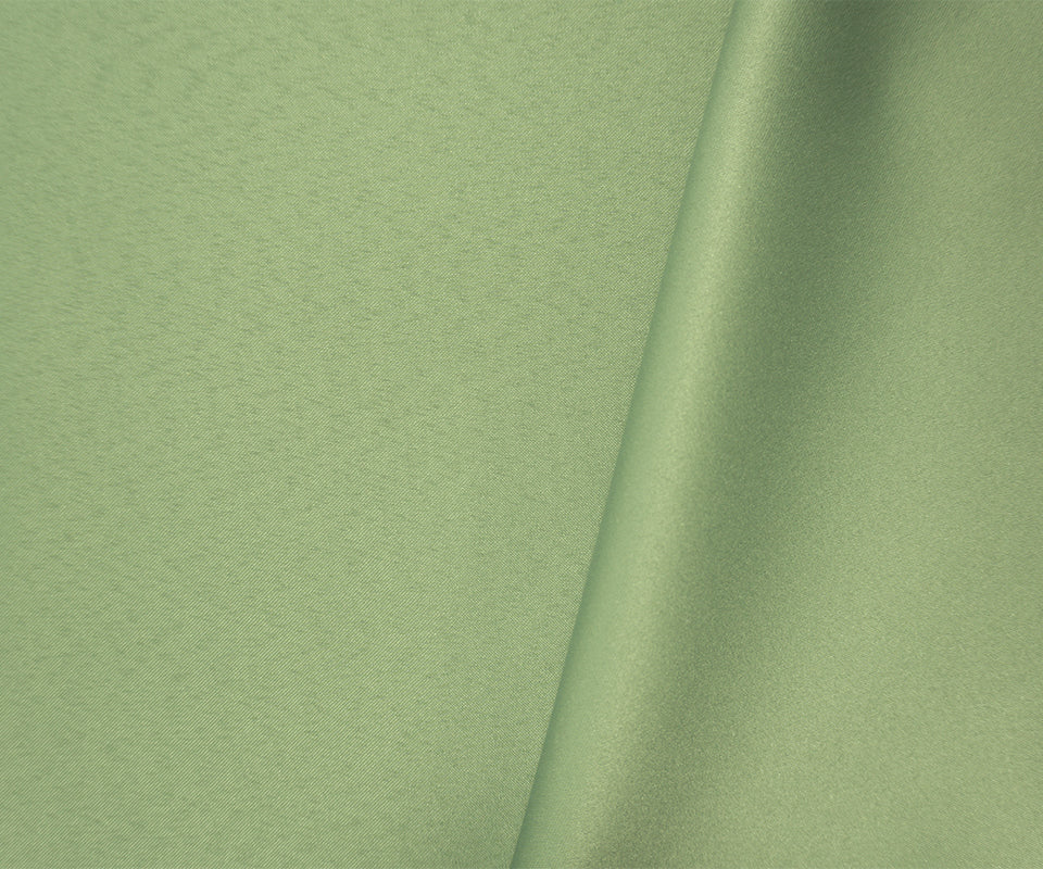 Sage Green Poly Matte Satin Woven Fabric - Image 2