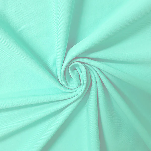 Sea Glass Green Solid ITY Jersey Knit Fabric