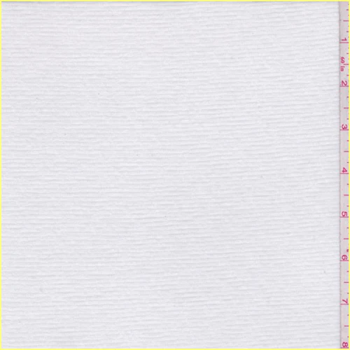 Snow White Burnout T-Shirt Knit Fabric