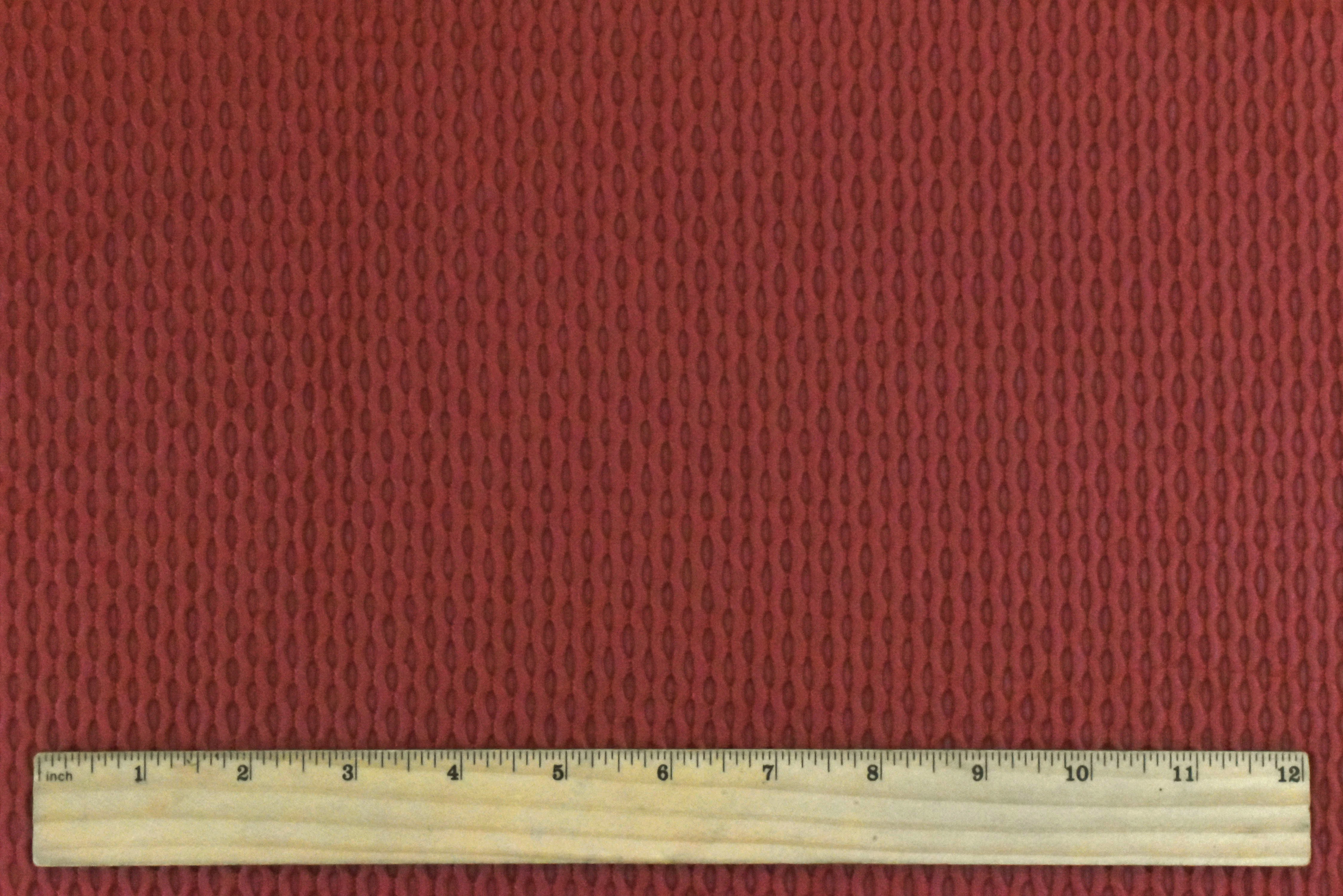 Spiced Orange Famous Maker Stretch 3D Mesh Yoga Activewear Fabric - Image 5
