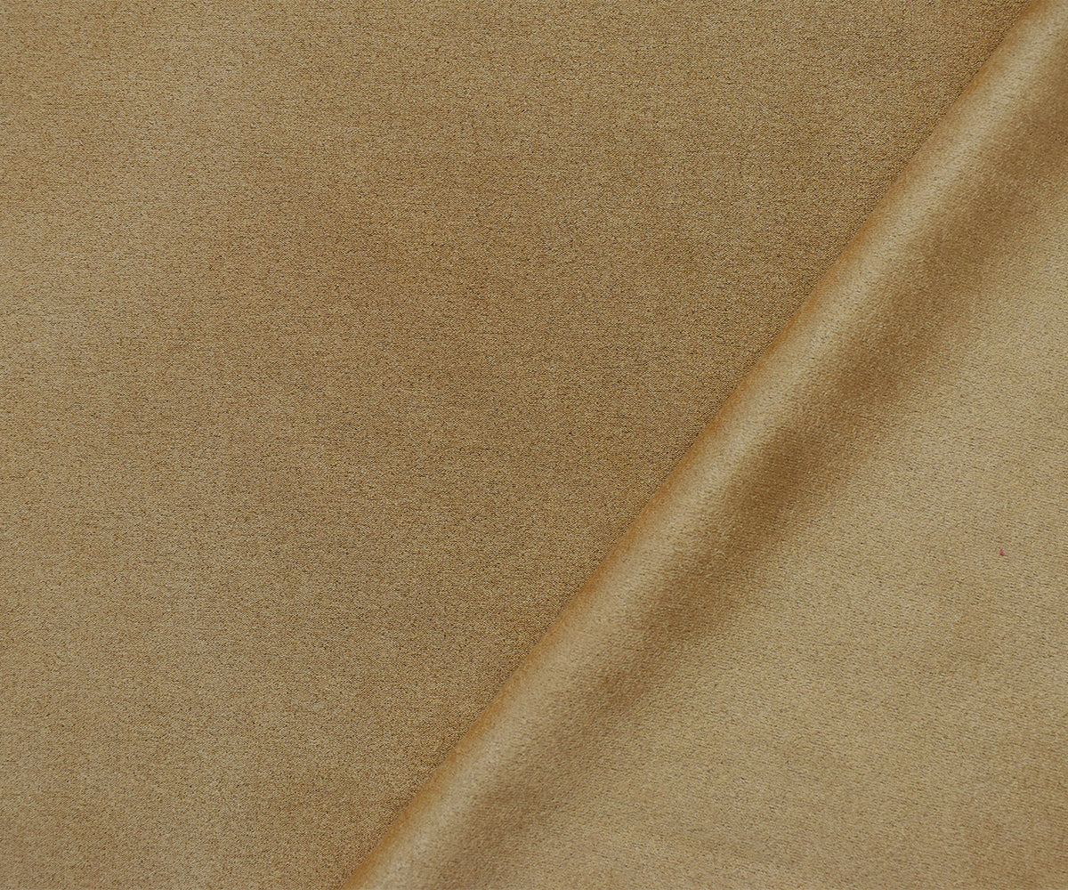 Tan Beige Stretch Spandex Solid Microsuede Knit Fabric - Image 2