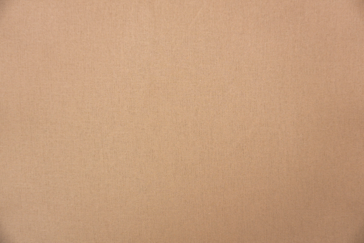 Tan Beige Washed Rayon Linen Solid Reorderable Woven Fabric - Image 4